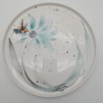 Plato de Porcelana Picaflor