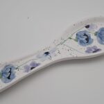 Apoya cuchara de porcelana