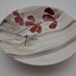 Plato Porcelana Libelula
